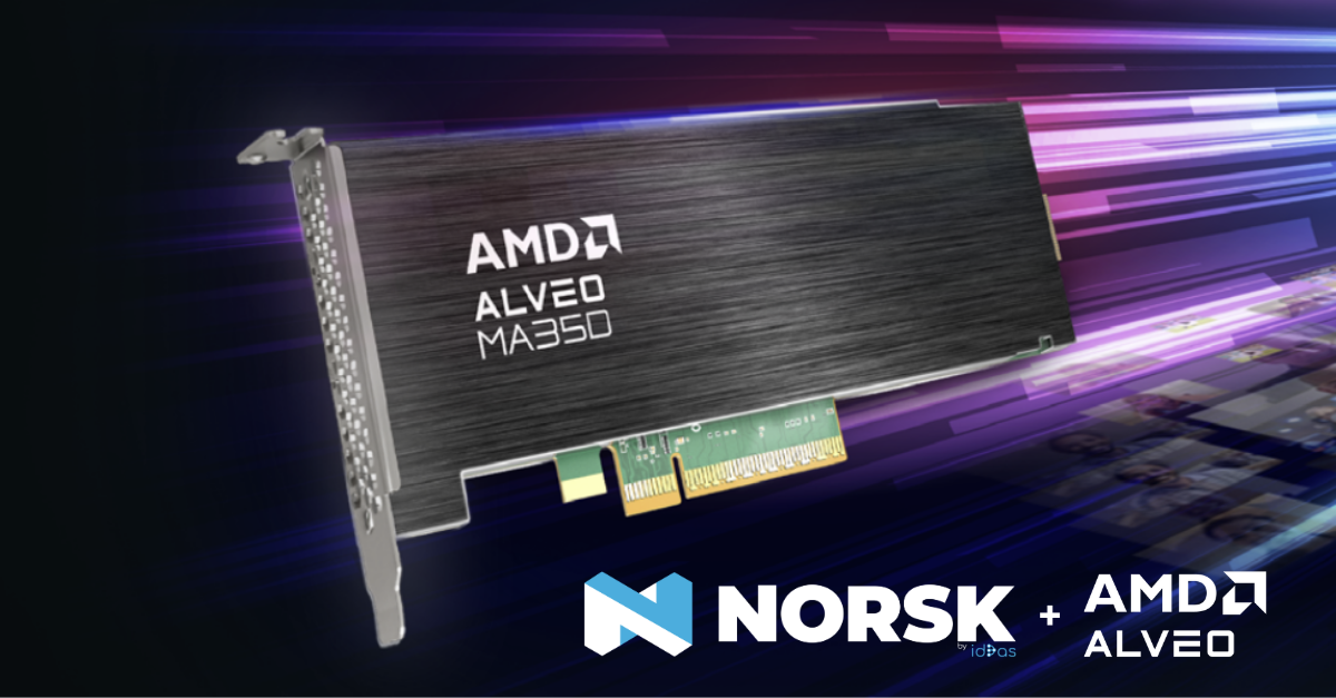 Maximizing Live Streaming Efficiency with Norsk and the AMD Alveo MA35D ...